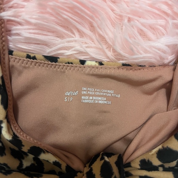 Aerie Leopard Print Swimsuit - Picture 4 of 4